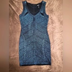 Blue Mini Dress